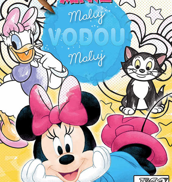 JIRI MODELS Maluj vodou Disney Minnie Mouse omalovánky