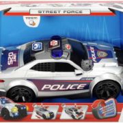 DICKIE Auto policie sportovní Street Force 33cm funkční na baterie Světlo Zvuk