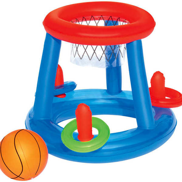 BESTWAY Centrum nafukovací hrací set s míčem a kroužky Do vody
