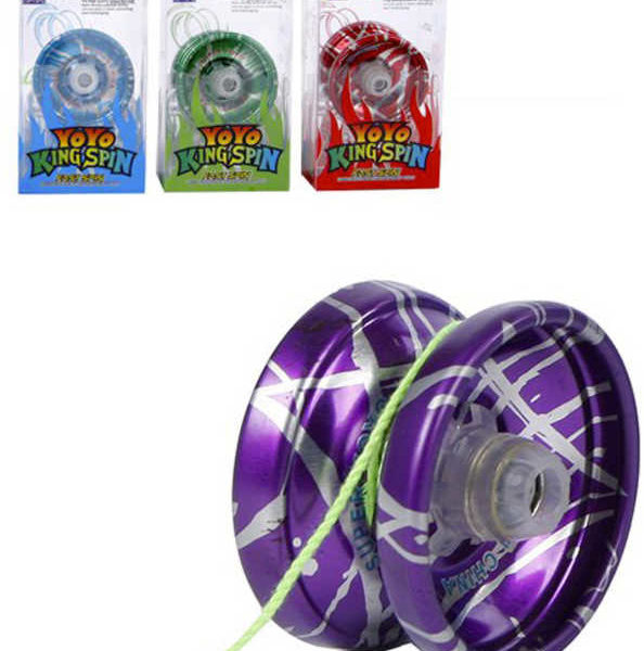 Jo Jo (yo-yo) barevné 5,5cm kovové různé barvy