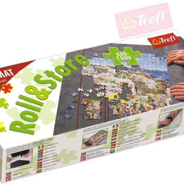 TREFL Podložka rolovací koberec set na úschovu a transport obrázků puzzle