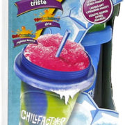 Chillfactor Slushy Maker výroba ledové tříště dětský shaker Modrozelený plast