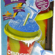Chillfactor Slushy Maker výroba ledové tříště dětský shaker Žlutočervený plast