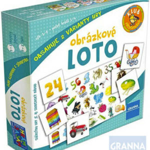 GRANNA Hra Loto obrázkové *SPOLEČENSKÉ HRY*