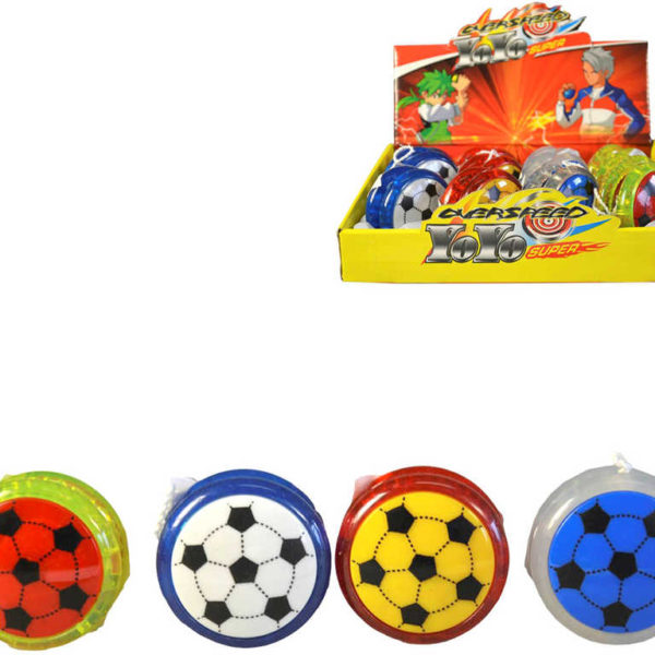Jo-Jo dětské 5,5cm fotbalový míč plast různé druhy