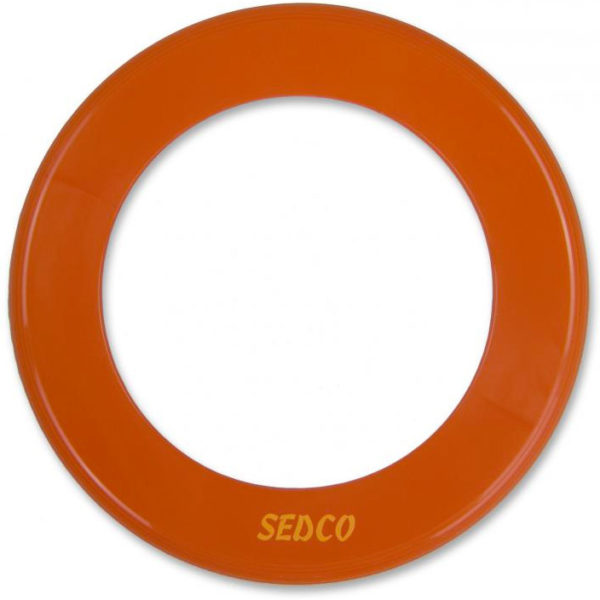 SEDCO Talíř létající 25cm prstenec házecí oranžový plast