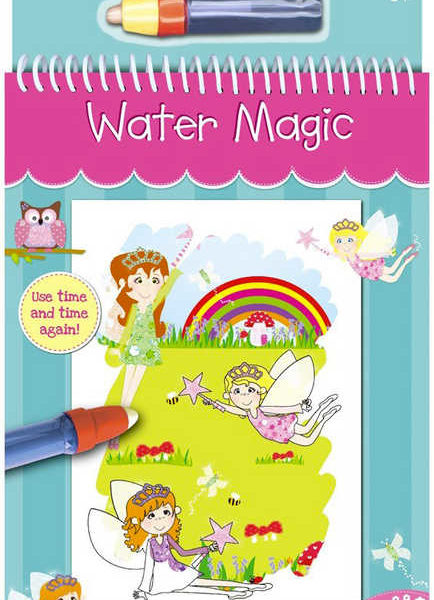 ADC Vílí přátelé vodní magie kouzelné obrázky 6ks set s vodním perem
