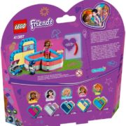 LEGO FRIENDS Olivia a letní srdcová krabička 41387 STAVEBNICE