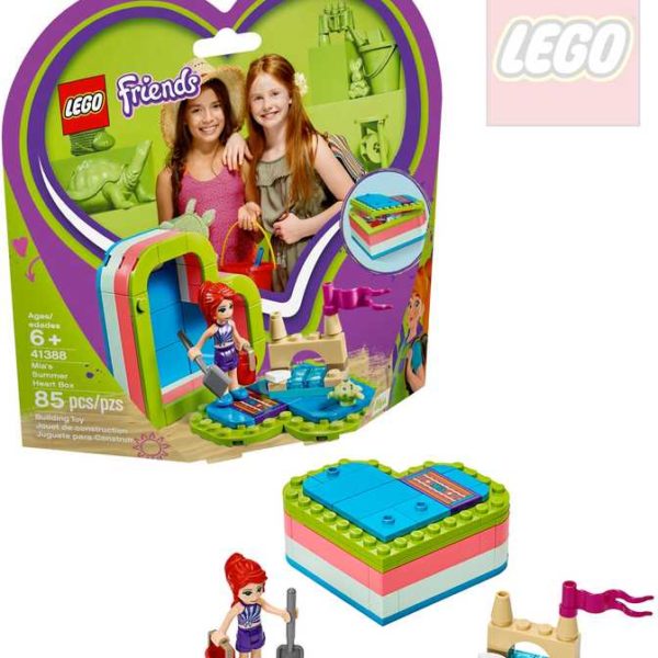 LEGO FRIENDS Mia a letní srdcová krabička 41388 STAVEBNICE