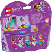 LEGO FRIENDS Emma a letní srdcová krabička 41385 STAVEBNICE