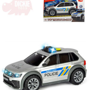 DICKIE Auto Policie VW Tiguan R-Line CZ česká verze na baterie Světlo Zvuk