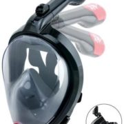 SEDCO GoProAD potápěčská maska celoobličejová se šnorchlem do vody růžová