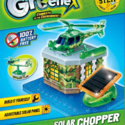 STAVEBNICE Vrtulník na solární pohon Greenex set 19 dílků v krabici