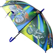 Deštník dětský klučičí Auta / Motorky vystřelovací různé druhy