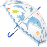 Deštník dětský holčičí průhledný Zvířátka vystřelovací různé druhy