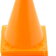 Kužel oranžový tréninkový set 4ks na sport plast