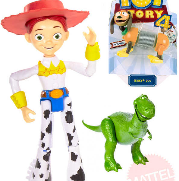 Figurka plastová 18cm Toy 4 Story (Příběh hraček) kloubová různé druhy