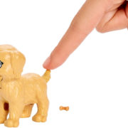 MATTEL BRB Péče o štěňátka set panenka Barbie s pejsky a doplňky