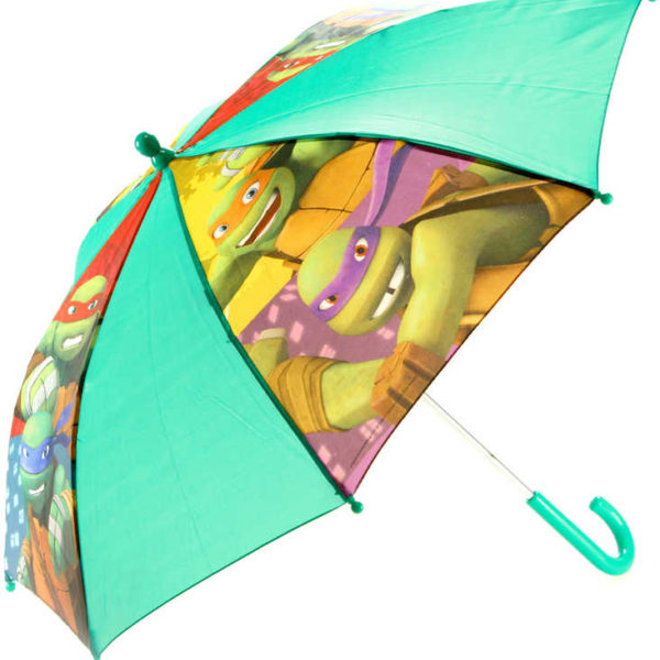 Deštník dětský Želvy Ninja manuální otevírání zelený