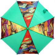 Deštník dětský Želvy Ninja manuální otevírání zelený