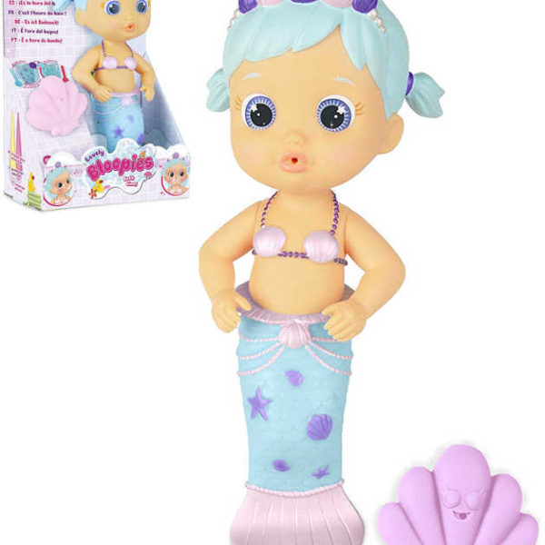 Bloopies Lovely panenka mořská panna 23cm stříká vodu mění barvu