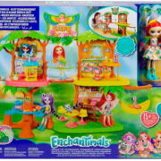 MATTEL Enchantimals kavárna v džungli herní set s panenkou a zvířátkem