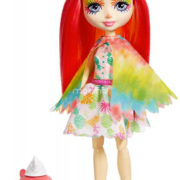 MATTEL Enchantimals kavárna v džungli herní set s panenkou a zvířátkem