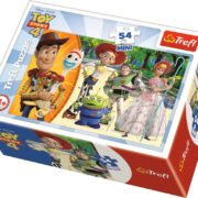 TREFL PUZZLE Mini skládačka Toy story 4 set 54 dílků v krabici 4 druhy