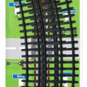 Naše železnice kolej zahnutá set 4ks oblouk doplněk k vláčkodráze
