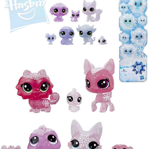 HASBRO LPS Zvířátka z ledového království set 7ks Littlest Pet Shop