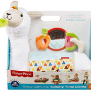 FISHER PRICE Baby Lama s aktivitami 36cm pro hru na bříšku pro miminko PLYŠ