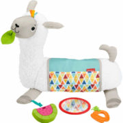 FISHER PRICE Baby Lama s aktivitami 36cm pro hru na bříšku pro miminko PLYŠ