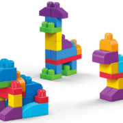 MEGA BLOKS Baby stavebnice pytel kostek pro chlapce set 80ks pro miminko