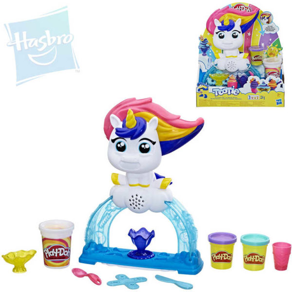 HASBRO PLAY-DOH Jednorožec kreativní set modelína s nástroji na baterie Zvuk