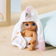 ZAPF BABY BORN Surprise panenka miminko v uzlíčku pije čůrá různé druhy