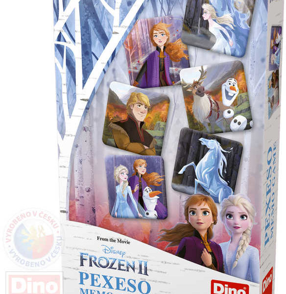 DINO Hra Pexeso Frozen II (Ledové Království) *SPOLEČENSKÉ HRY*