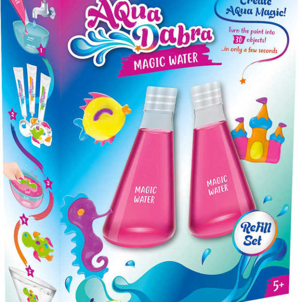 AquaDabra magická voda 2ks náhradní set v krabici