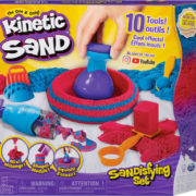 SPIN MASTER Písek Kinetic Sand fantastický kreativní set s nástroji 10ks