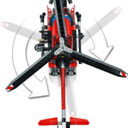 LEGO TECHNIC Záchranářský vrtulník 42092 STAVEBNICE