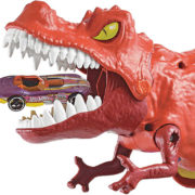 MATTEL HOT WHEELS City T-Rex řádí herní set s autíčkem na baterie