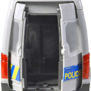 Auto policejní dodávka reálné hlášení na baterie CZ Světlo Zvuk