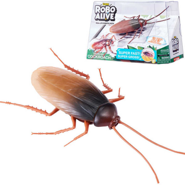 ZURU Robo Alive šváb zvířátko na baterie realistický vzhled plast