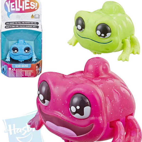 HASBRO Ještěrka Yellies interaktivní zvířátko robotické na baterie reaguje na hlas