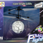 RC Koule vrtulníková létající na baterie reaguje na pohyb ruky LED Světlo