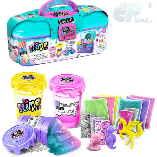 EP Line So Slime kufřík pro holky velký kreativní set výroba slizu