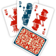 DINO Hra Karetní triky cestovní set hrací karty s návody v krabičce
