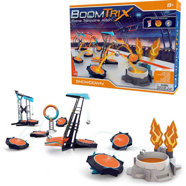 ADC BoomTrix Showdown set startovní věž + 5 kuliček s doplňky ke kuličkové dráze