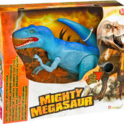 ADC Mighty Megasaur Raptor chodící dinosaurus 40cm ještěr na baterie Světlo Zvuk
