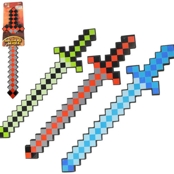 Meč softový pěnový 45cm malý rytíř různé barvy