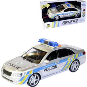 Auto osobní česká policie 24cm s hlasem posádky na baterie CZ Světlo Zvuk